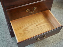 Solid Cherry Three Drawer Nightstand