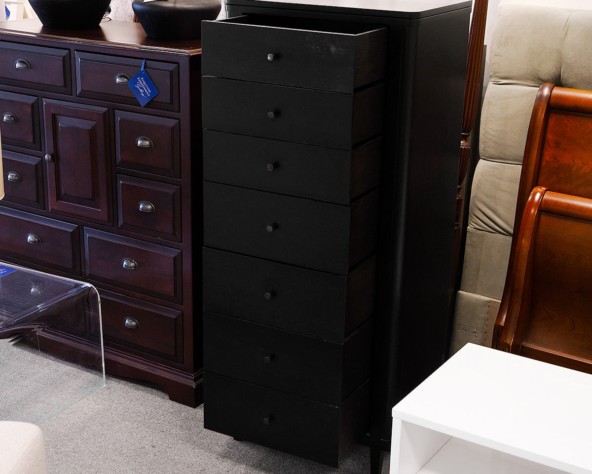 Crate & Barrel Black Lingerie Chest