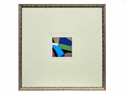 Framed Artwork; Color Squares I; 1/3