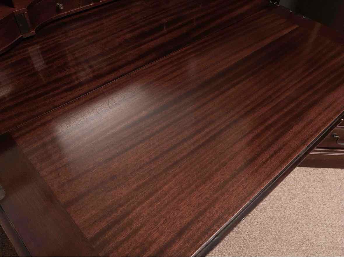 Maddox Mahogany Governor Winthrop  Drop Front 4 Drawer  Secretary Desk