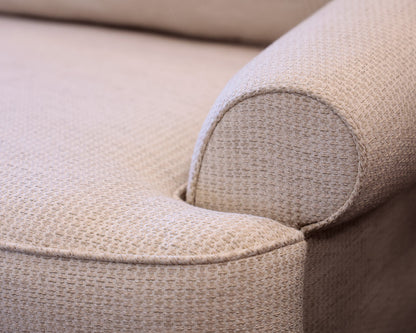 Custom 3 Cushion Skirted Sofa