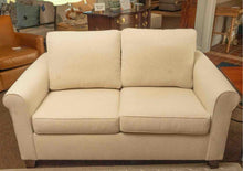 Pottery Barn 'Cameron' Oatmeal Boucle Upholstered 2 Cushion  Loveseat
