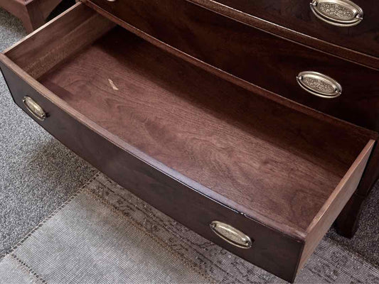 Paine Furniture Banded Mahogany Chest