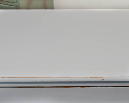 Three Drawer Rock Maple Dresser in White