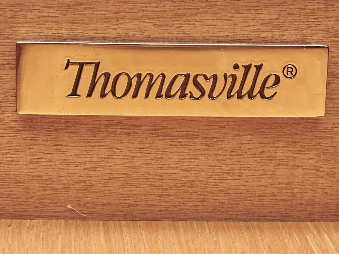Thomasville  Cherry 2 Dawer 4 Shelf  Console