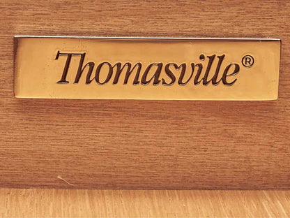 Thomasville  Cherry 2 Dawer 4 Shelf  Console