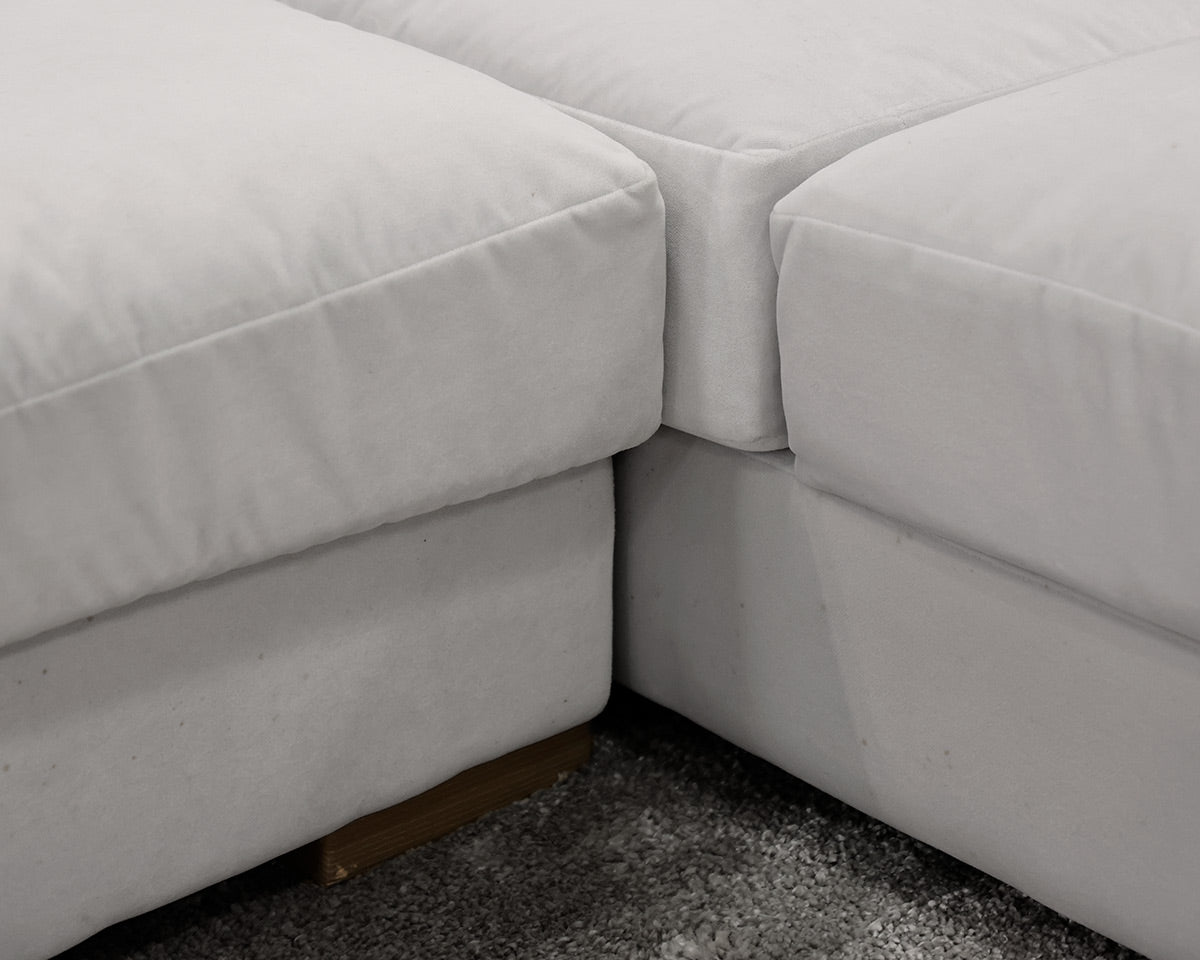 Restoration Hardware 'Modena' Track Arm U-Sectional
