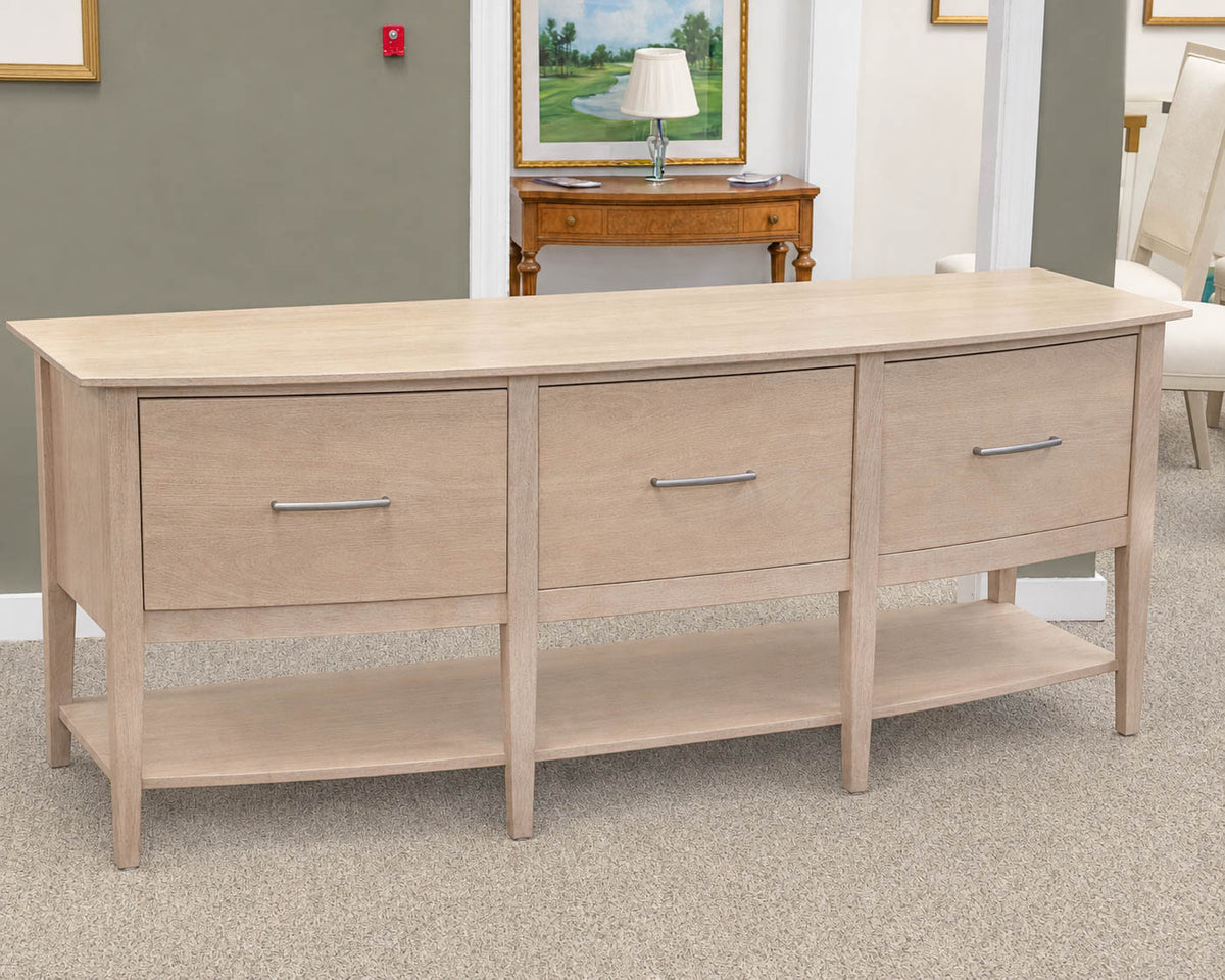 Pompanoosuc Mills "Newport" 3 Drawer Credenza