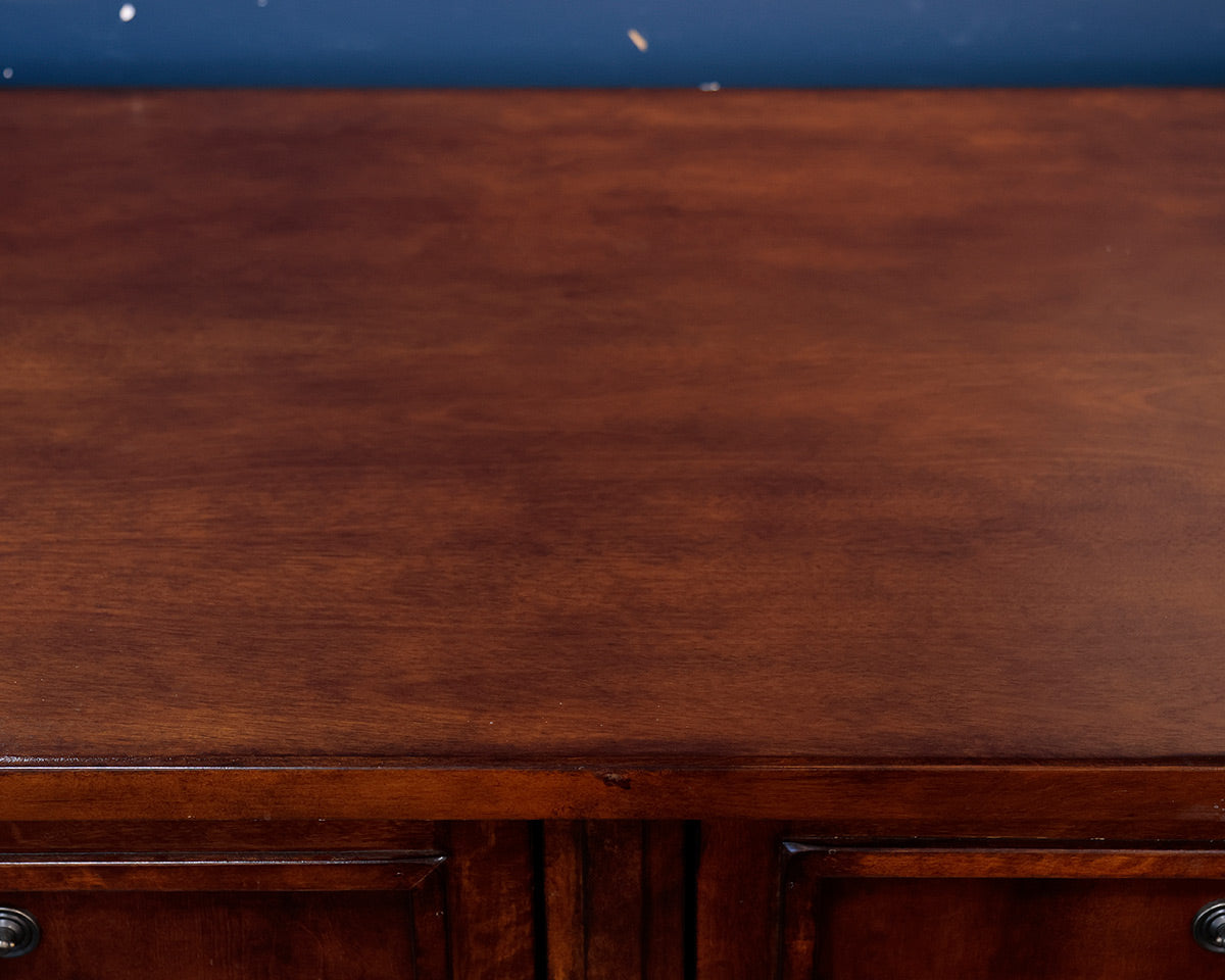 Howard Miller Cherry Double Door Storage Credenza
