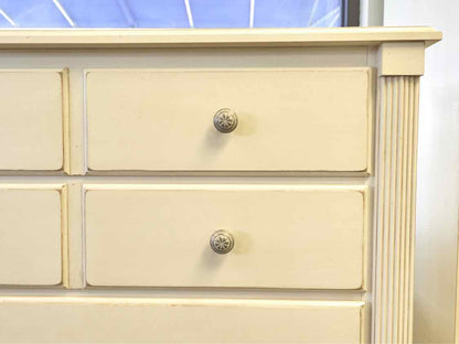 Ethan Allen 'Swedish Home' Cream Five Drawer Chest