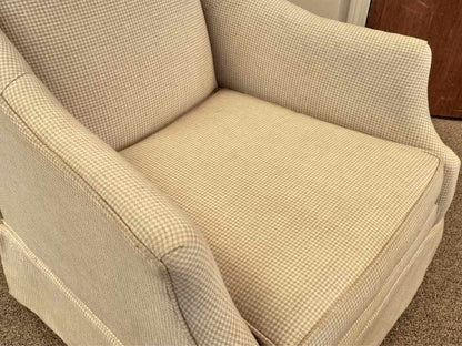 Pair of Sam Moore Tightback Swivel Chairs
