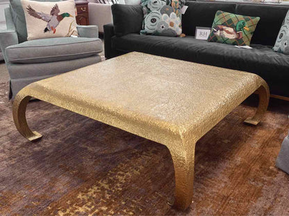 Baker Solid Bronze 'Empress' Cocktail Table