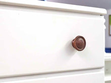 Vermont Maple Four Drawer Chest Finished in White
