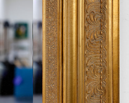 Beveled Framed Rectangular Mirror