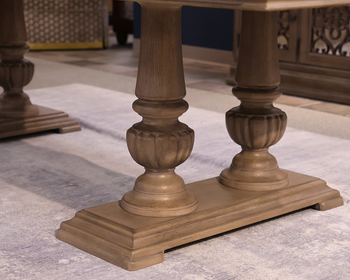 Dove Gray Dining Table