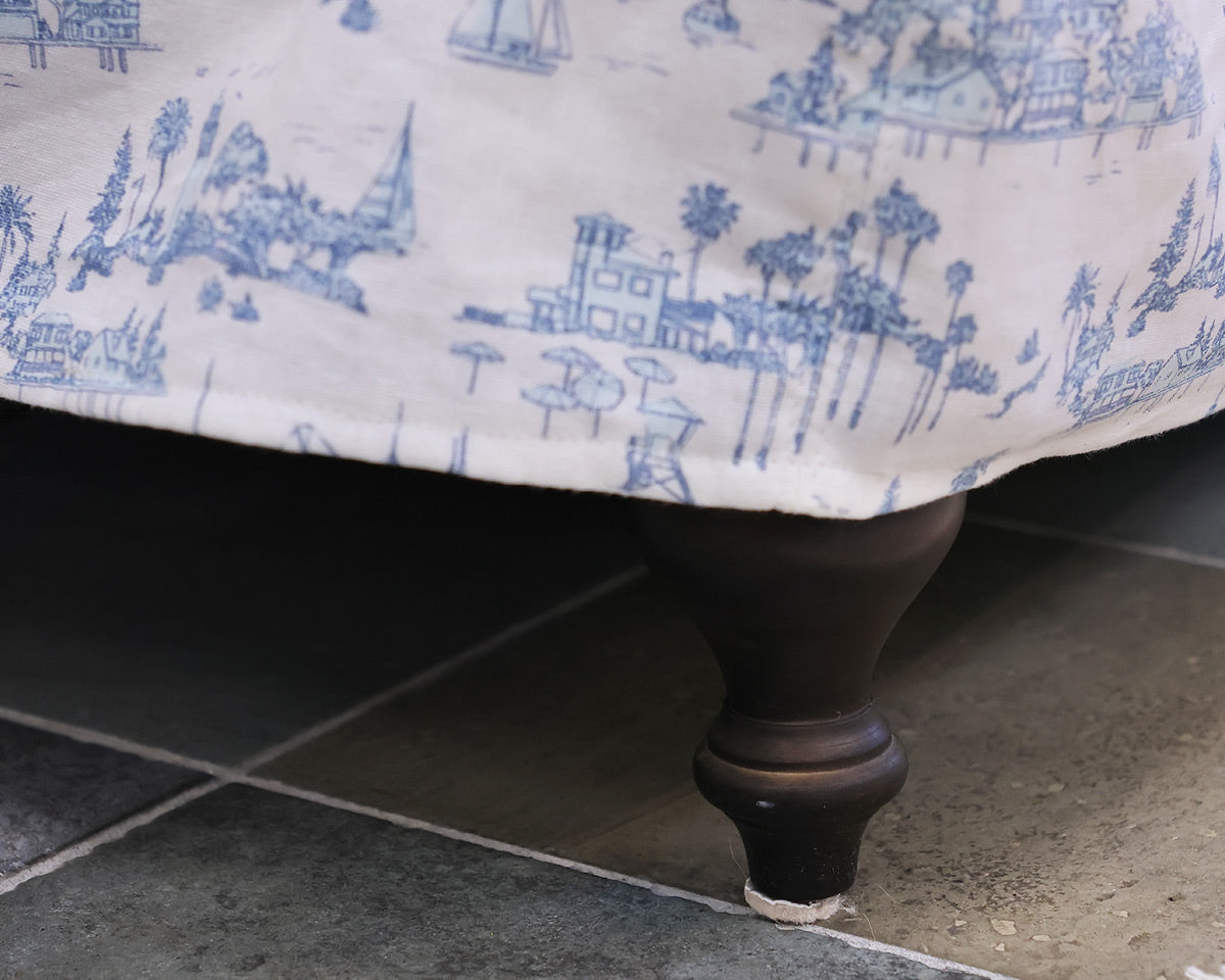 Serena & Lily Custom Slipcovered Chaise