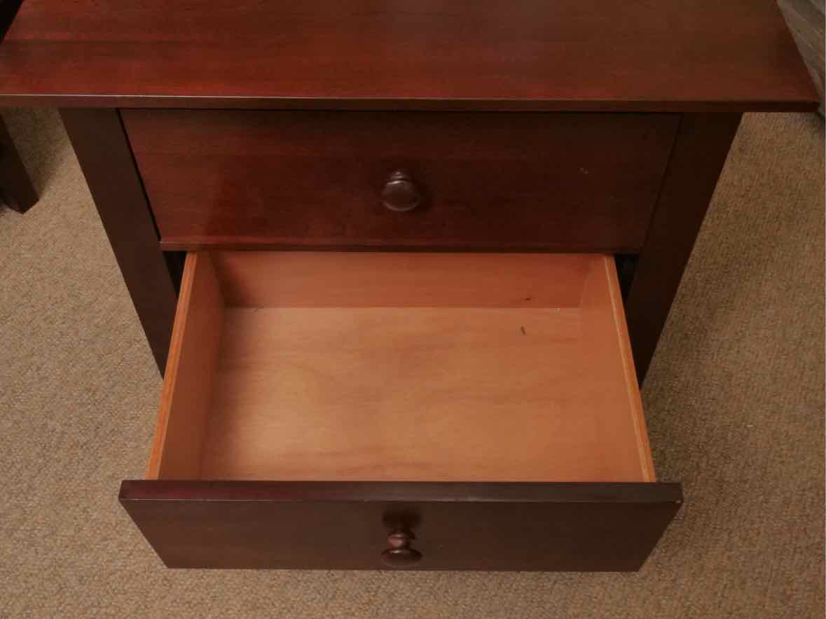 Pair Of Kincaid Cherry 2 Drawer   Nightstands