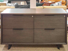 Slate Grey Finish with Stone Top 4 Drawer File Cabinet
