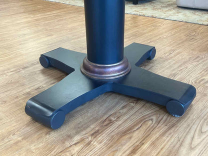 Crate & Barrel Copper Top Dining Table