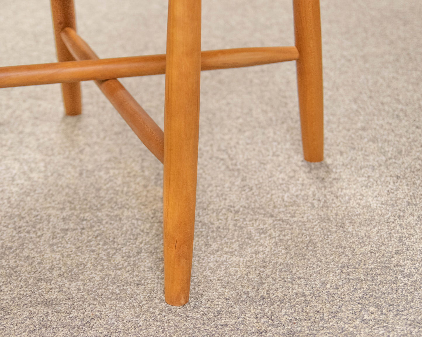 Set of 6 Gat Creek Addison Dining Chairs in Cherry with Natural Finish