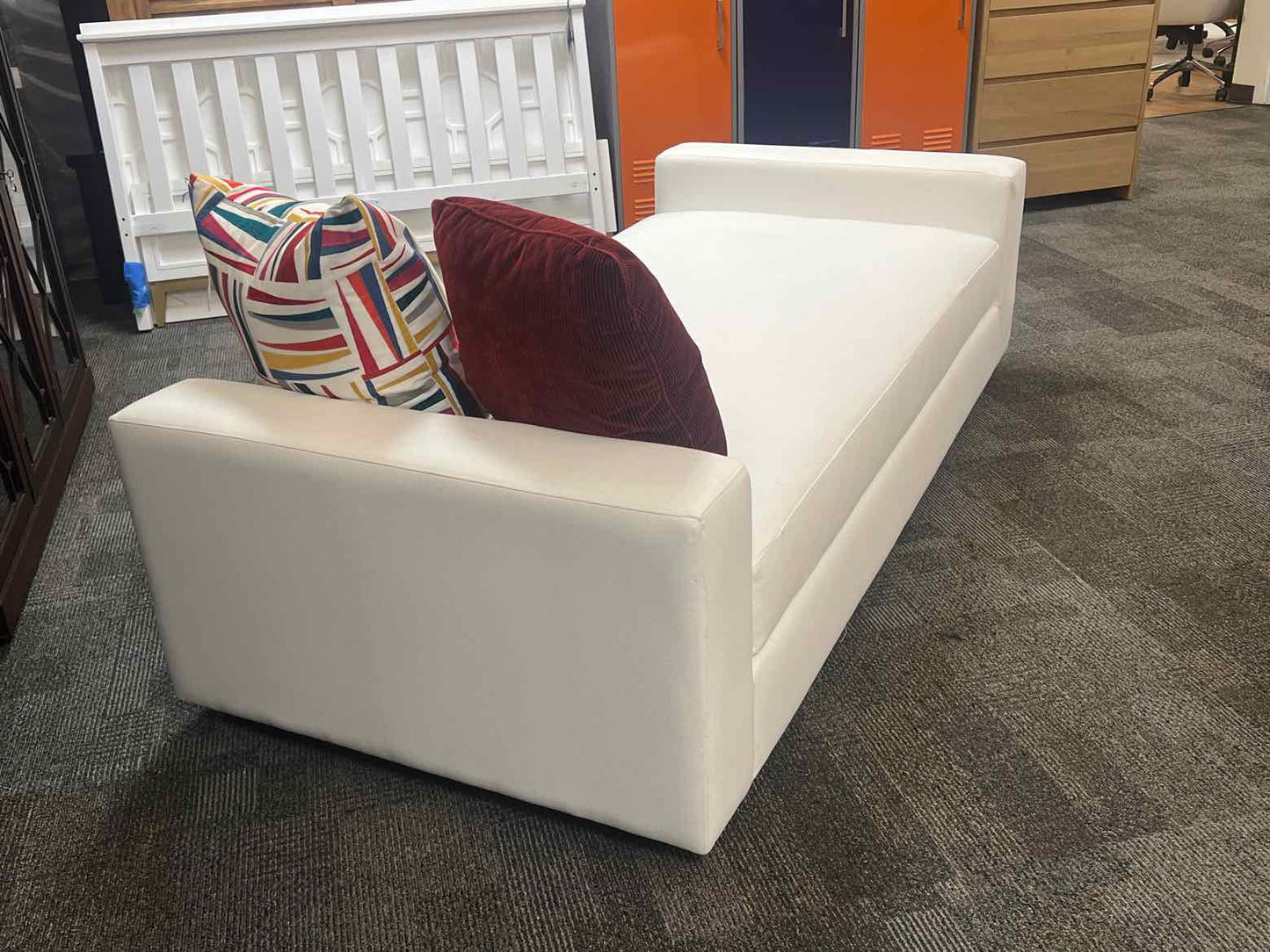 White Upholstered Daybed