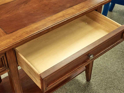 Cherry 2-Drawer Server with Shelf