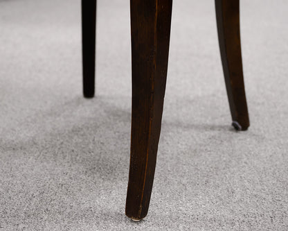 Set of 6 Baker Milling Road Regency Mahogany Shield  Dining Chairs