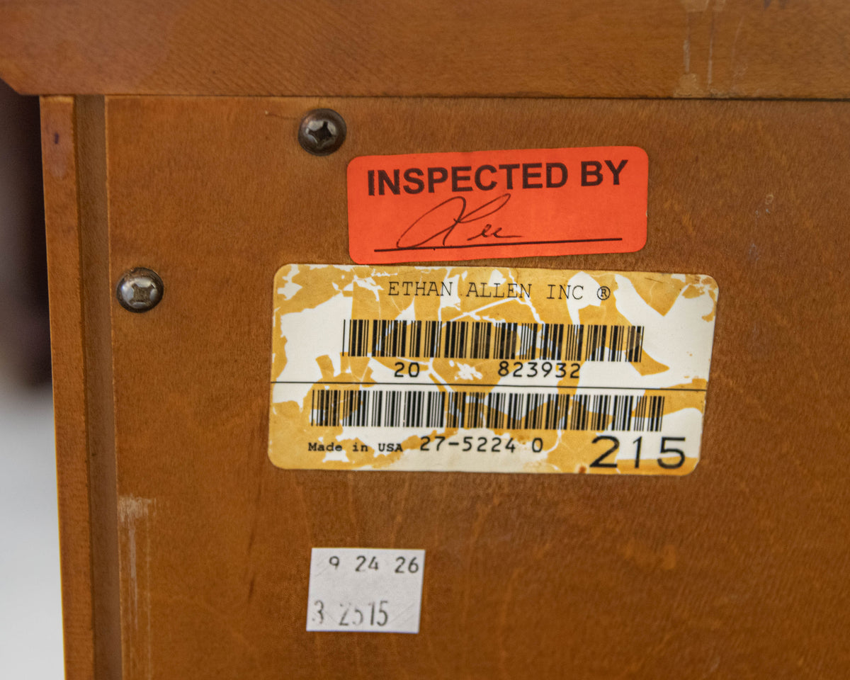 Ethan Allen Maple Lingerie Chest