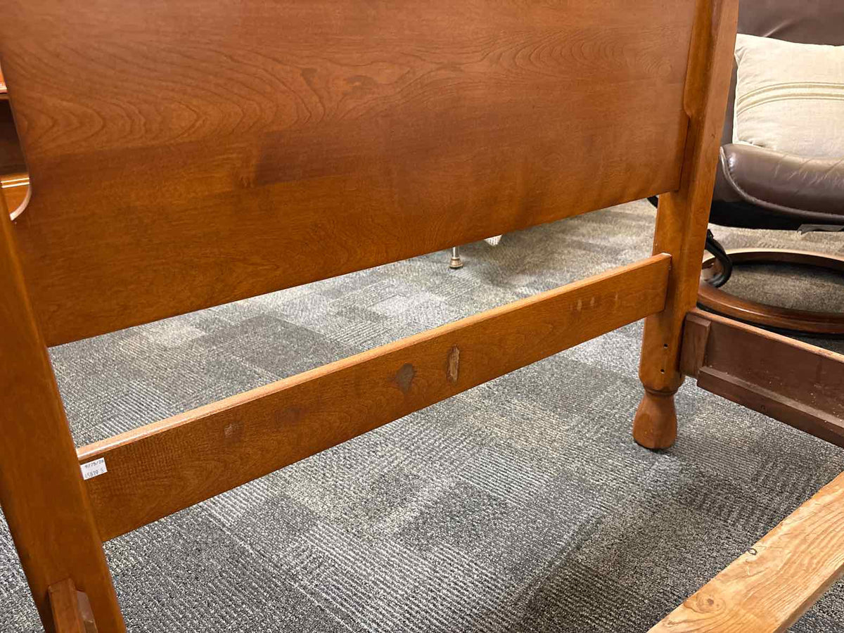 French & Heald Rock Maple Twin Bed