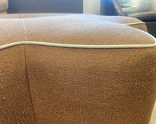 Kravet Star Shaped Ottoman in Brown