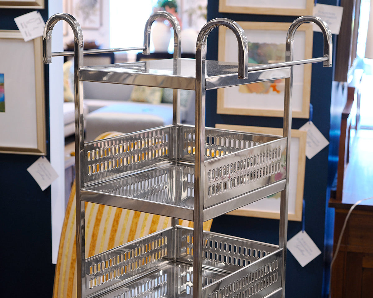 Stainless Steel Utility Cart