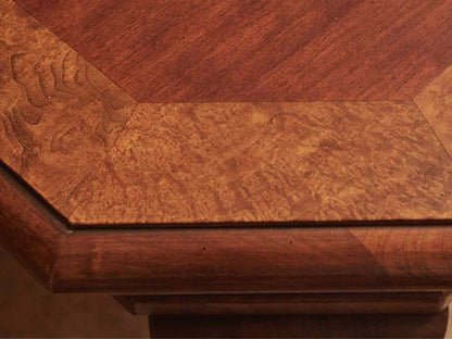 Cherry Queen Anne Style Dining Table Includes 2 Leaves