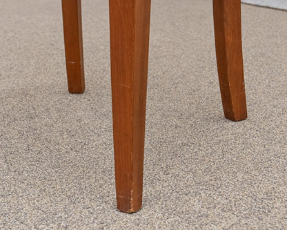 Stickley Mission Drawtop Dining Table in Cherry & Set of 6 Bayonne Dining Chairs