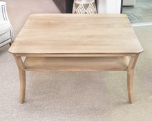 Gat Creek Elana Square Cocktail Table in Maple Barley Finish