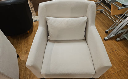Calvin Klein Pair of Armchairs