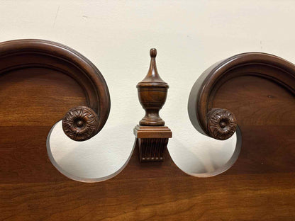 Ethan Allen Cherry Four Post Queen Bed