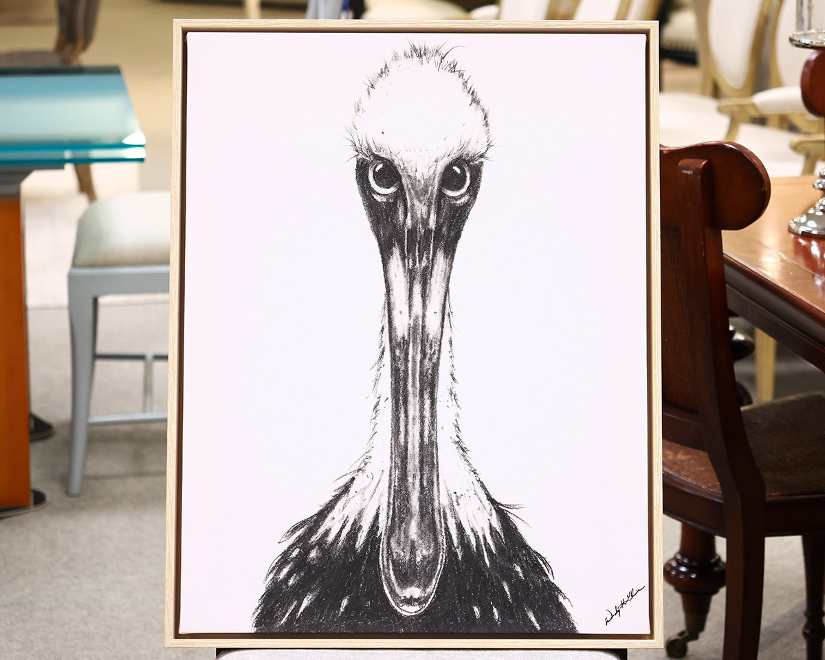 "Monte" Print in Adobe Natural Frame