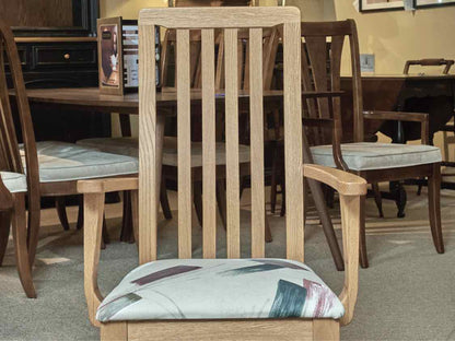 Vermont Hale  Oak Dining Table 2 Leaves , 8  Chair Set