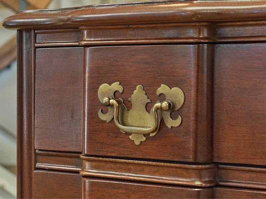 Permacraft Mahogany Block Front Nightstand