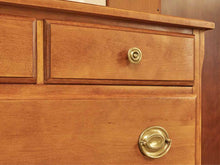 Solid Birch Six Drawer Chest in Honey Finish