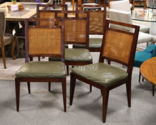 Set of (5) Baker' Michael Taylor'  Cane  Back Dining Chairs
