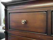 West Brothers Furniture 9 Drawer Chest in Mahogany Finish