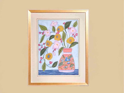 'Bouquet Vibes' Framed Print 2/2