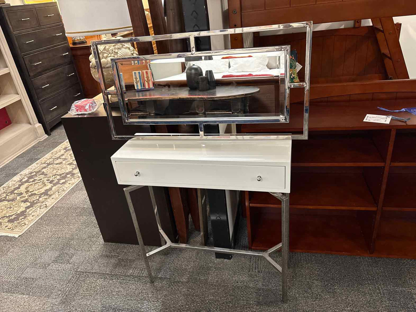 Mitchell Gold + Bob Williams 'Ming' Console and Mirror