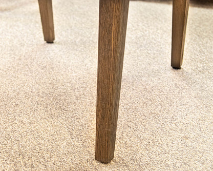 Set of 4 RH 'French Contemporary Dark Stain Finish Dining Chairs