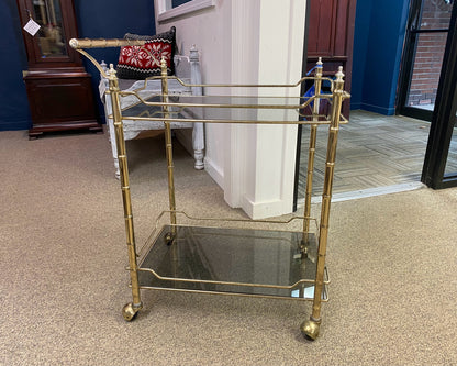 Brass Bar Cart