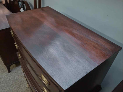 Continental Furniture Solid Mahogany Chest on Chest with 6 Drawers