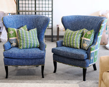 Pair of Mitchell Gold + Bob Williams Wing Back Chairs