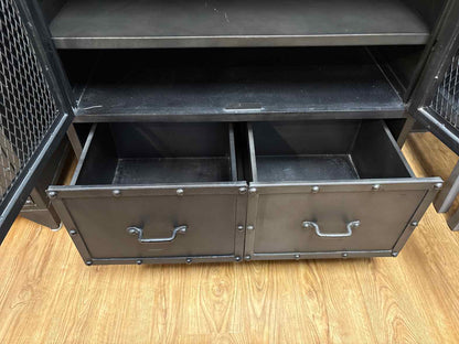 RH Vintage Industrial Steel Cabinet