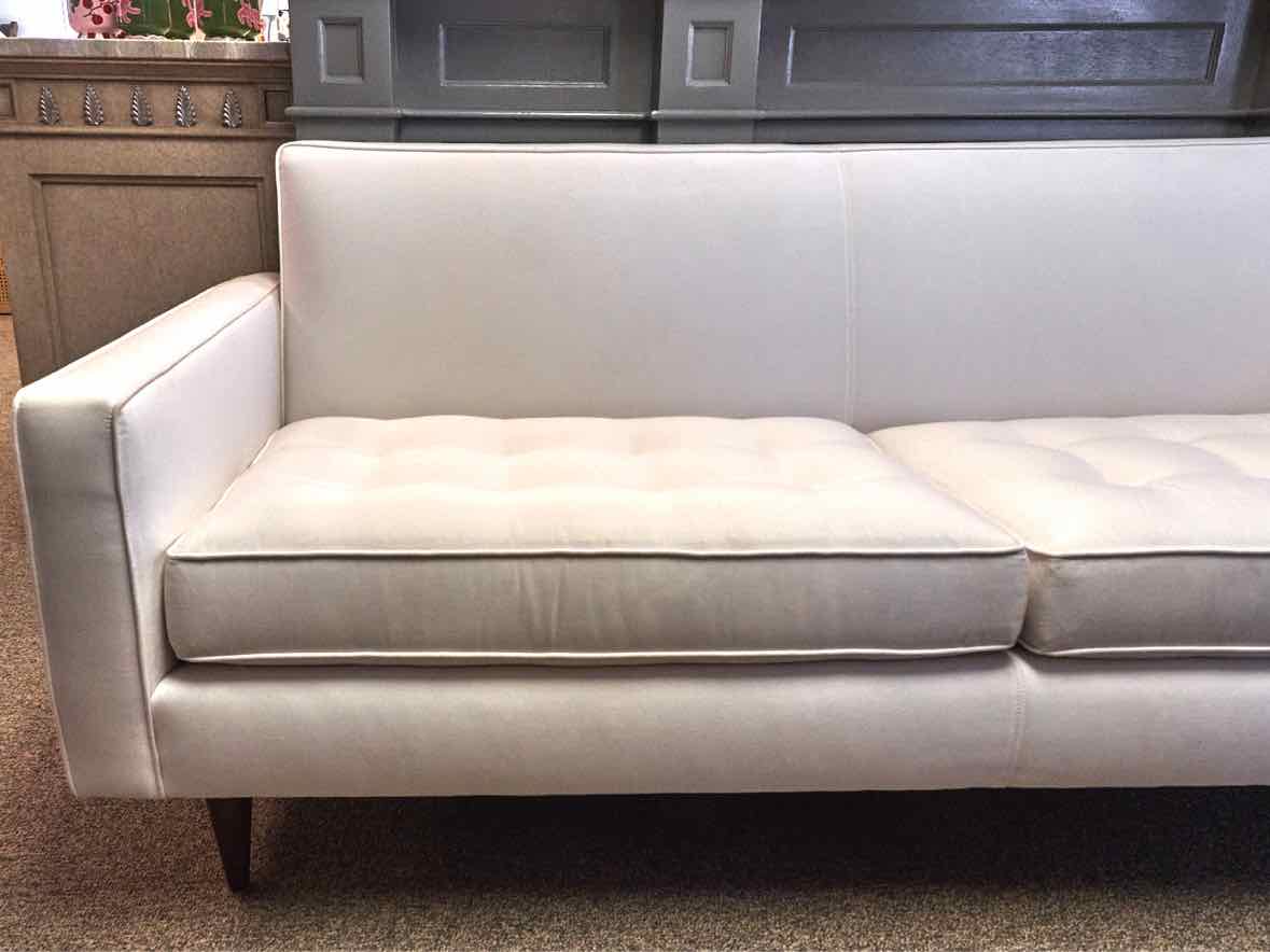 Dove White Tight Back Sofa
